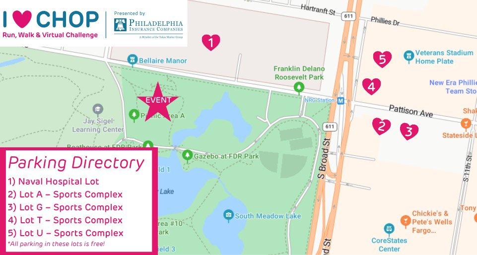 2026 I HEART CHOP Parking Directory